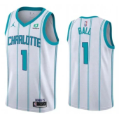 Баскетбольная Джерси NBA Charlotte Hornets №1 LaMelo Ball "White"