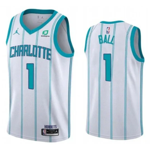 Баскетбольная Джерси NBA Charlotte Hornets №1 LaMelo Ball "White"