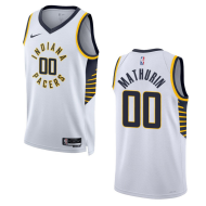 Баскетбольная Джерси Nike Indiana Pacers 22-23 №00 Bennedict Mathurin "White"