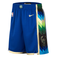 Баскетбольные Шорты Nike Milwaukee Bucks 2023 "Blue"
