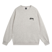 Свитшот Stussy Two Kittens "Light Gray"