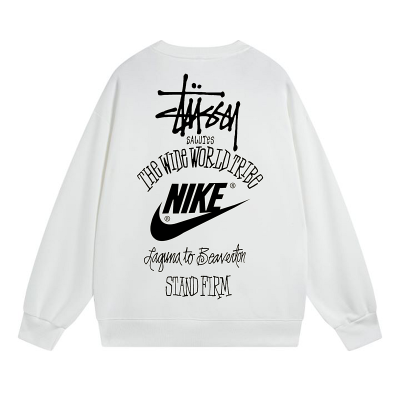 Свитшот Stussy Nike The Wide World Trible "White" фото № 2 Свитшот Stussy Nike The Wide World Trible "White" фото № 2
