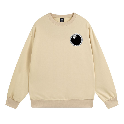 Свитшот Stussy The 8 Billiard Ball With Text Around "Beige"