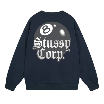 Свитшот Stussy The Eighth Billiard Ball Stussy Corp "Blue" фото № 2 Свитшот Stussy The Eighth Billiard Ball Stussy Corp "Blue" фото № 2