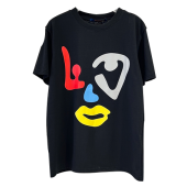 Футболка Louis Vuitton Face "Black"