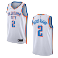 Баскетбольная Джерси Nike Oklahoma City Thunder 22-23 №2 Shai Gilgeous-Alexander "White"