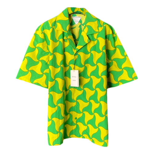 Рубашка Bottega Veneta Crows Feet "Green"