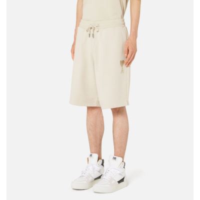 Шорты AMI Monochrome "Beige" фото № 7