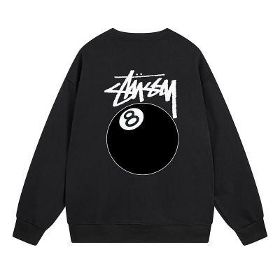 Свитшот Stussy Circle With A Number 8 "Black, Black" фото № 2 Свитшот Stussy Circle With A Number 8 "Black, Black" фото № 2