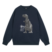 Свитшот Stussy Sad Tirex Big Meaty "Blue"