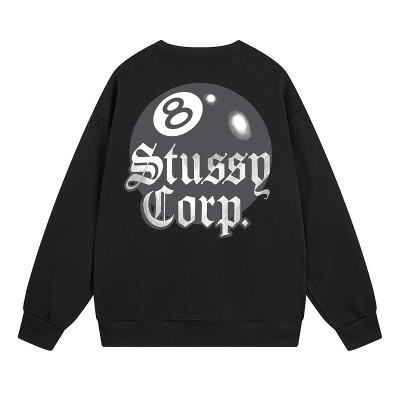 Свитшот Stussy The Eighth Billiard Ball Stussy Corp "Black" фото № 2