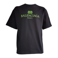 Футболка Balenciaga Short Sleeve With Brand Logo "Black"