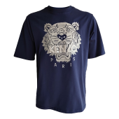 Футболка Kenzo Large Print "Blue"