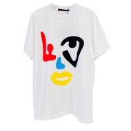 Футболка Louis Vuitton Face "White"