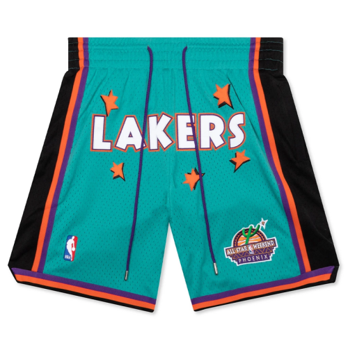 Баскетбольные Шорты Just Don Los Angeles Lakers 95-96 "Turquoise"