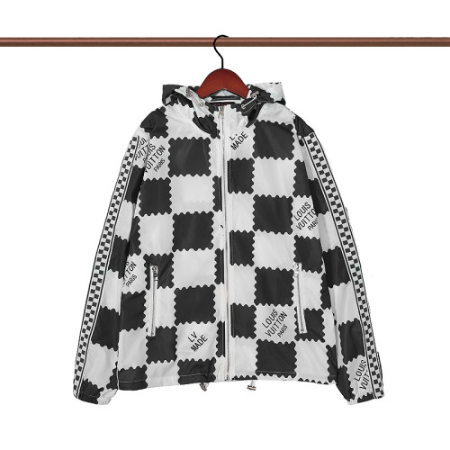 Купить Ветровка Louis Vuitton Checkered "Black" по отличной цене IN