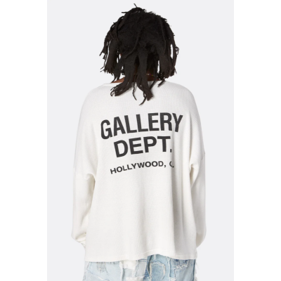 Лонгслив Gallery Dept Hollywood Lettering "White" фото № 9