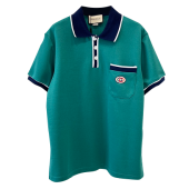 Поло Gucci With a Pocket "Turquoise"