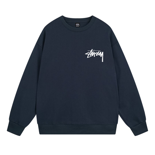 Свитшот Stussy Print Hippopotamus "Blue"