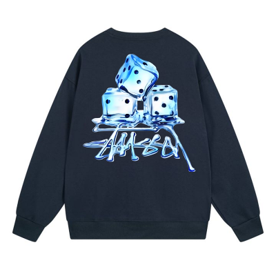 Свитшот Stussy Ice Playing Cubes "Blue" фото № 2 Свитшот Stussy Ice Playing Cubes "Blue" фото № 2