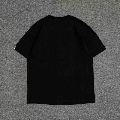 Футболка A Bathing Ape Busy Works - Inscription "Black" фото № 3