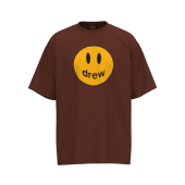Футболка Drew House Big Smiley Face "Brown"