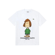 Футболка Lacoste Print of Children and Animals "White"