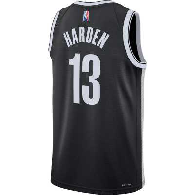 Баскетбольная Джерси Nike Brooklyn Nets 21-22 №13 James Harden "Black" фото № 2 Баскетбольная Джерси Nike Brooklyn Nets 21-22 №13 James Harden "Black" фото № 2
