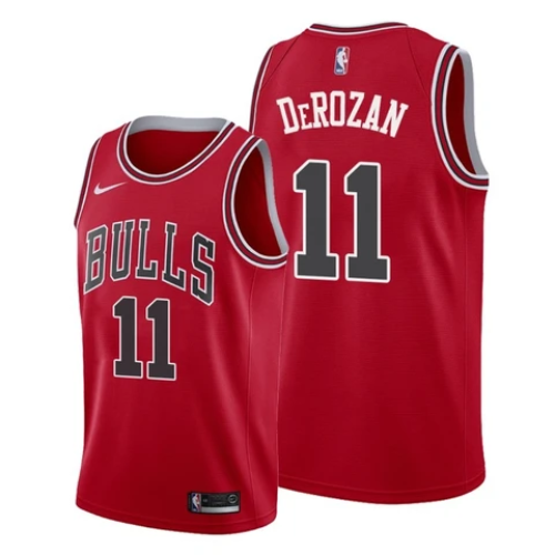 Баскетбольная Джерси Nike X NBA Chicago Bulls 21-22 №11 DeMar DeRozan "Red"
