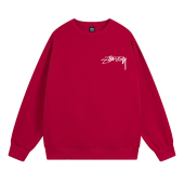 Свитшот Stussy Letter In Illegible Handwriting "Red"