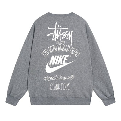 Свитшот Stussy Nike The Wide World Trible "Dark Gray" фото № 2 Свитшот Stussy Nike The Wide World Trible "Dark Gray" фото № 2