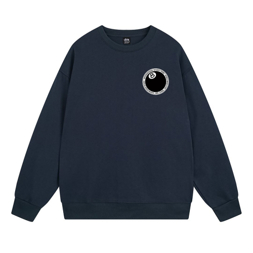 Свитшот Stussy The 8 Billiard Ball With Text Around "Blue"
