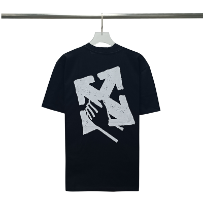 Футболка Off White Holding In His Hands "Black" фото № 4