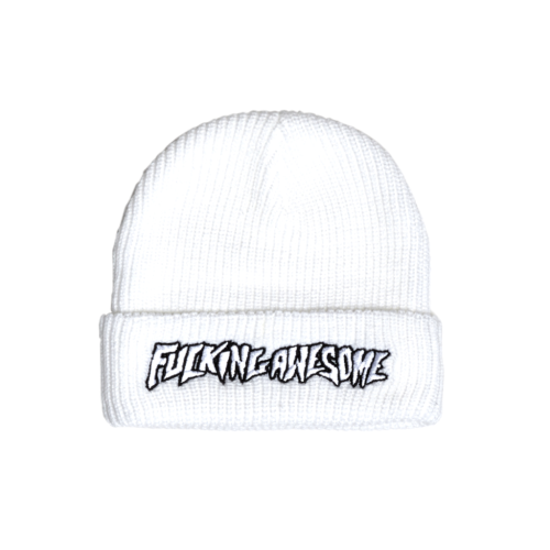 Зимняя шапка Fucking Awesome "White"
