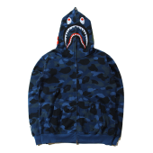 Худи Bape "Blue-Blue/jaw"