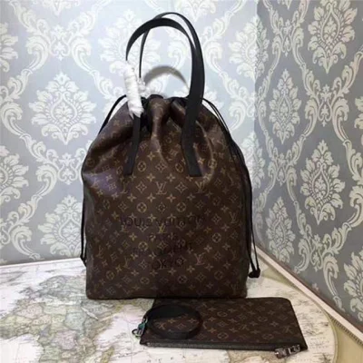 Сумка Louis Vuitton M43416 Cabas Light Tote Shoulder Bag Monogram Canvas "Brown" фото № 2