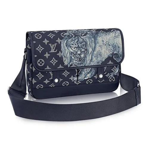 Сумка Louis Vuitton M54248 Messenger PM Messenger Bag Monogram Canvas "Navy Blue"