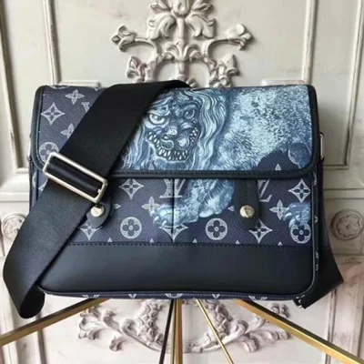 Сумка Louis Vuitton M54248 Messenger PM Messenger Bag Monogram Canvas "Navy Blue" фото № 2 Сумка Louis Vuitton M54248 Messenger PM Messenger Bag Monogram Canvas "Navy Blue" фото № 2