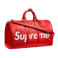 Сумка Louis Vuitton x Supreme Keepall Bandouliere 45 M53419 Epi Leather "Red"