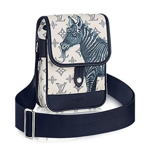 Сумка Louis Vuitton Messenger BB M54247 Monogram Savane Canvas "White"