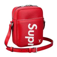 Сумка Louis Vuitton x Supreme Danube PM M53417 Epi Leather "Red"