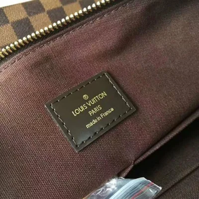 Сумка Louis Vuitton Iena PM N41012 Damier Ebene Canvas "Brown" фото № 10