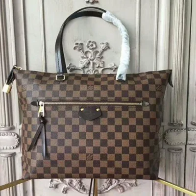 Сумка Louis Vuitton Iena PM N41012 Damier Ebene Canvas "Brown" фото № 2