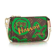 Сумка Louis Vuitton Mini Pochette Accessoires M67706 Monogram Canvas "Brown"