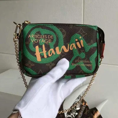 Сумка Louis Vuitton Mini Pochette Accessoires M67706 Monogram Canvas "Brown" фото № 5