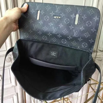 Рюкзак Louis Vuitton Steamer Backpack M44052 Monogram Eclipse Canvas "Black" фото № 9