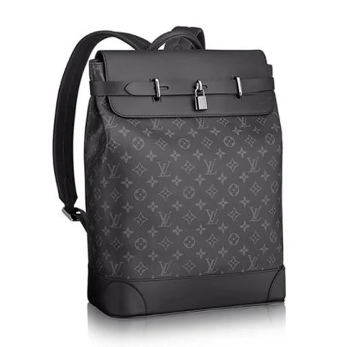 Рюкзак Louis Vuitton Steamer Backpack M44052 Monogram Eclipse Canvas "Black"
