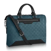Портфель Louis Vuitton Avenue Soft Briefcase N41021 Damier Infini Leather "Turquoise"