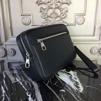 Клатч Louis Vuitton Kasai Clutch M51726 Epi Leather "Black" фото № 3