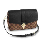 Сумка Louis Vuitton Clapton PM N44243 Damier Ebene Canvas "Brown"